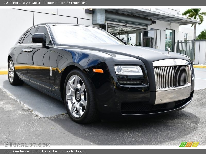 Diamond Black / Creme Light 2011 Rolls-Royce Ghost