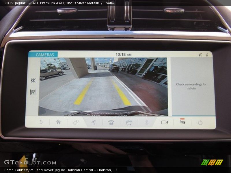 Indus Silver Metallic / Ebony 2019 Jaguar F-PACE Premium AWD
