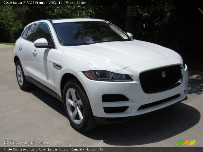 Fuji White / Ebony 2019 Jaguar F-PACE Premium AWD