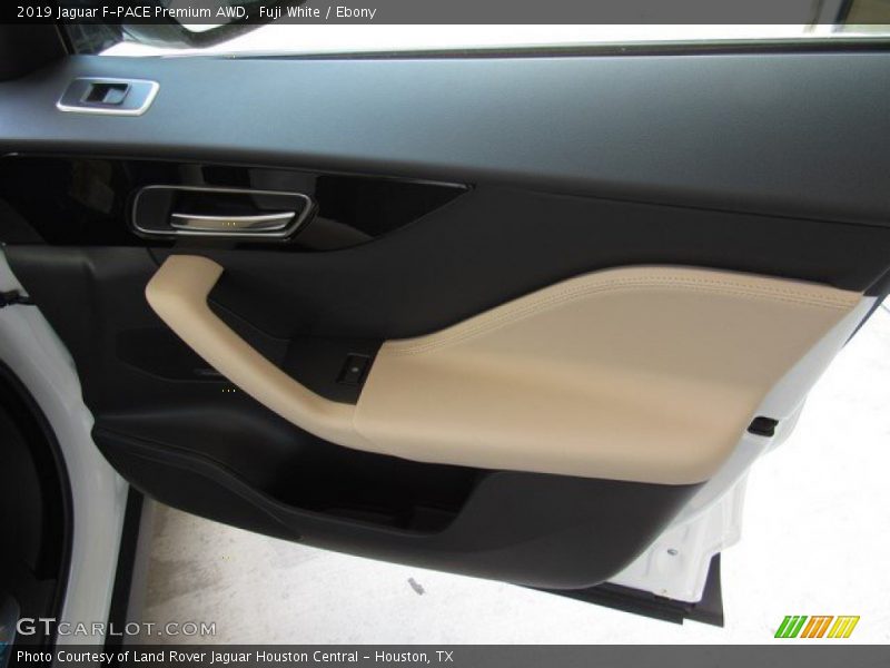 Fuji White / Ebony 2019 Jaguar F-PACE Premium AWD