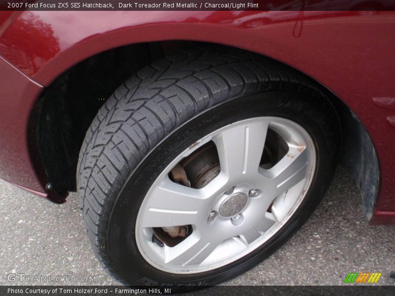 Dark Toreador Red Metallic / Charcoal/Light Flint 2007 Ford Focus ZX5 SES Hatchback