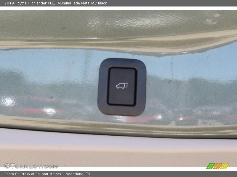 Alumina Jade Metallic / Black 2019 Toyota Highlander XLE