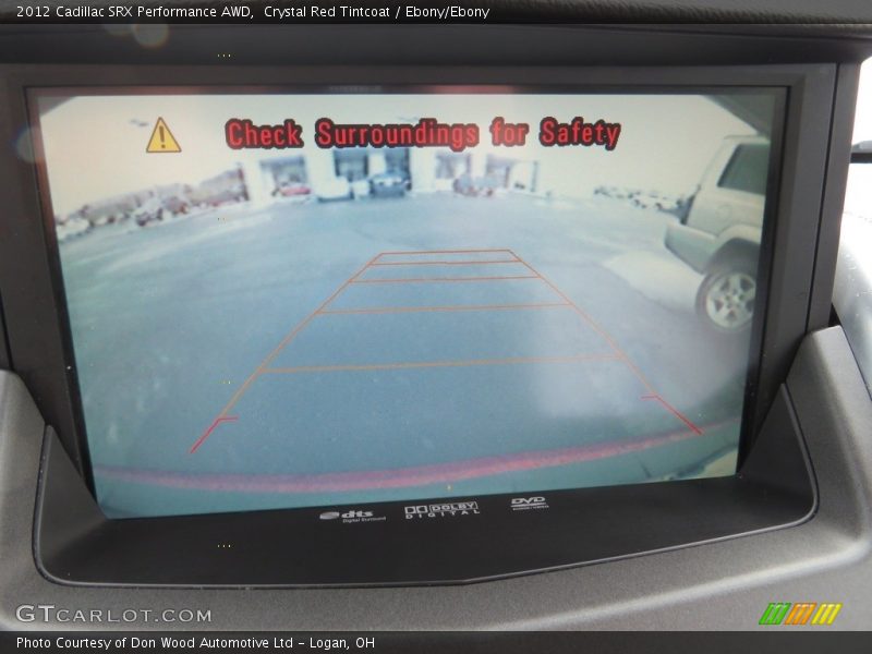 Crystal Red Tintcoat / Ebony/Ebony 2012 Cadillac SRX Performance AWD