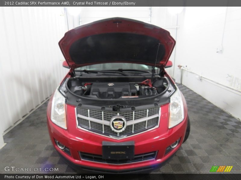 Crystal Red Tintcoat / Ebony/Ebony 2012 Cadillac SRX Performance AWD