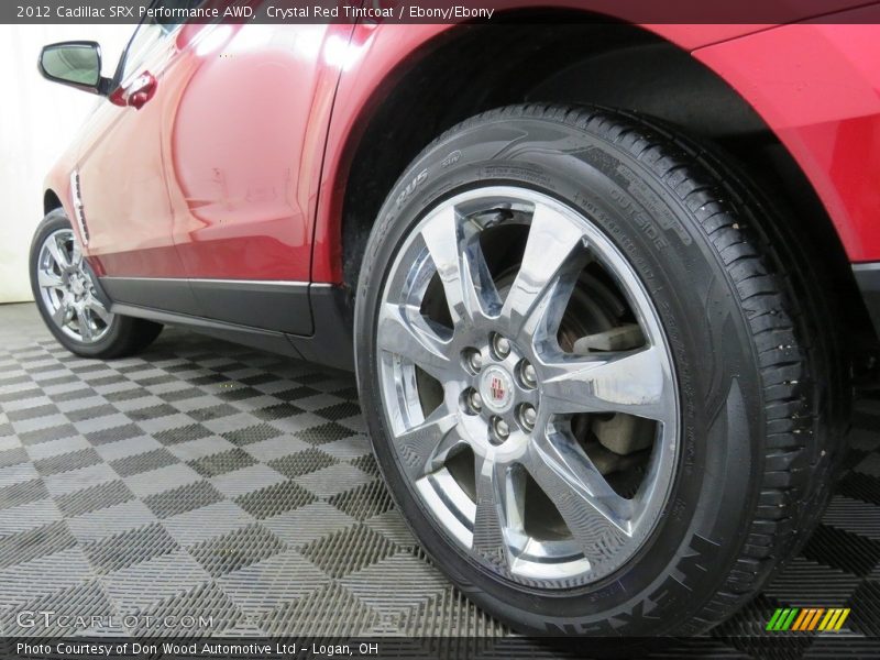 Crystal Red Tintcoat / Ebony/Ebony 2012 Cadillac SRX Performance AWD