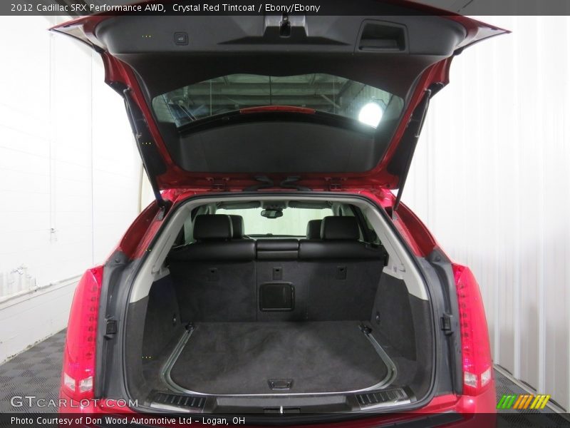 Crystal Red Tintcoat / Ebony/Ebony 2012 Cadillac SRX Performance AWD