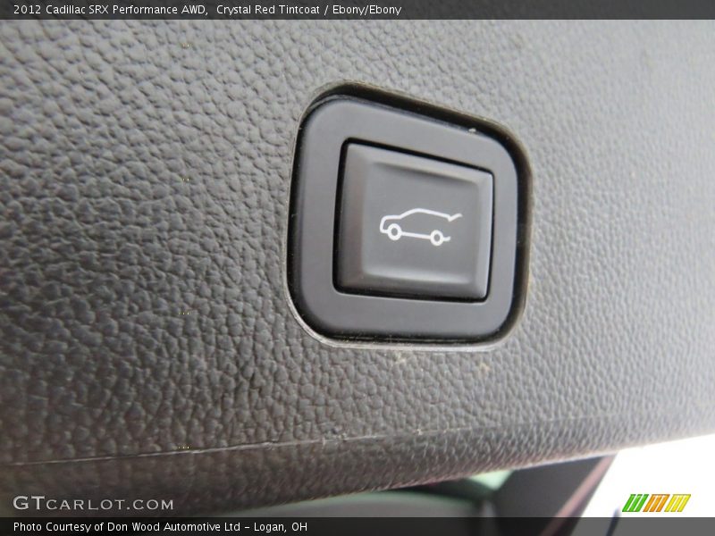 Crystal Red Tintcoat / Ebony/Ebony 2012 Cadillac SRX Performance AWD
