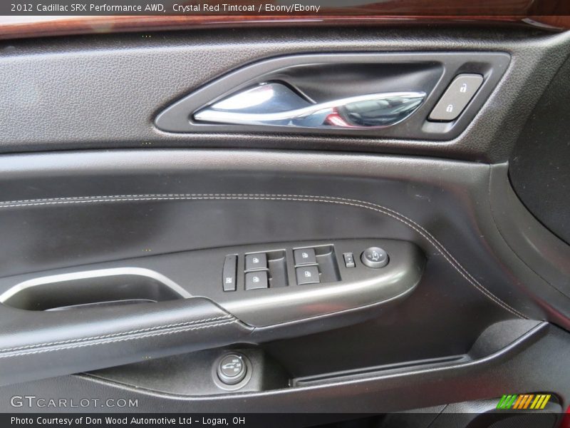 Crystal Red Tintcoat / Ebony/Ebony 2012 Cadillac SRX Performance AWD
