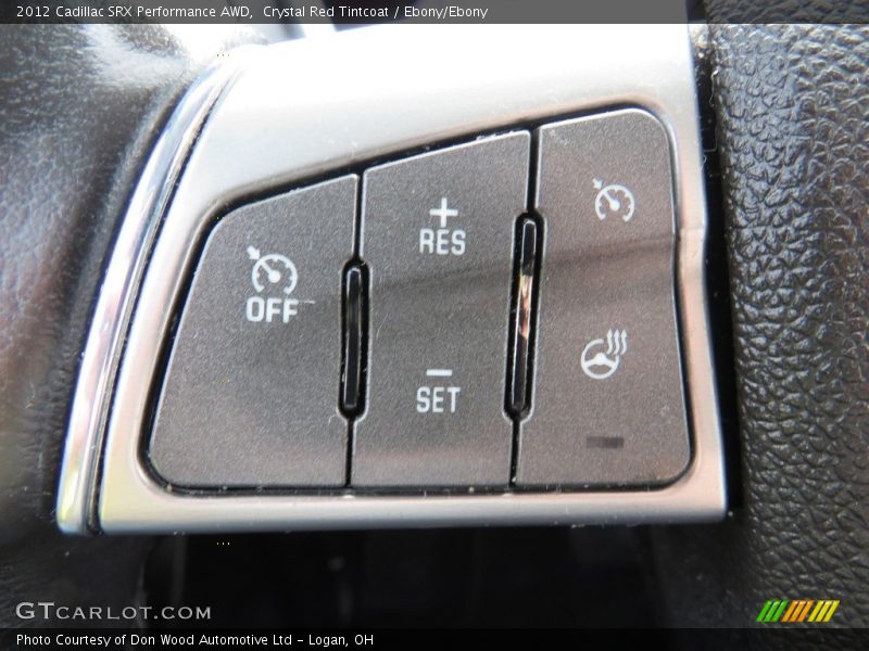 Crystal Red Tintcoat / Ebony/Ebony 2012 Cadillac SRX Performance AWD