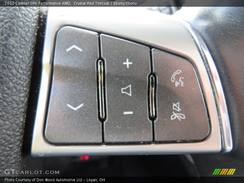 Crystal Red Tintcoat / Ebony/Ebony 2012 Cadillac SRX Performance AWD