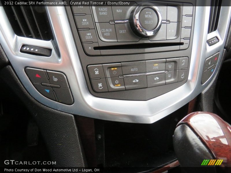 Crystal Red Tintcoat / Ebony/Ebony 2012 Cadillac SRX Performance AWD
