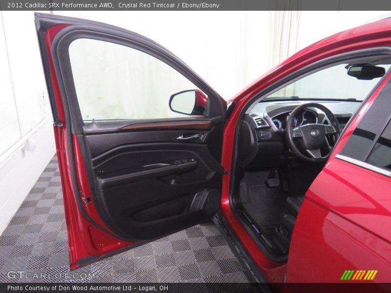 Crystal Red Tintcoat / Ebony/Ebony 2012 Cadillac SRX Performance AWD