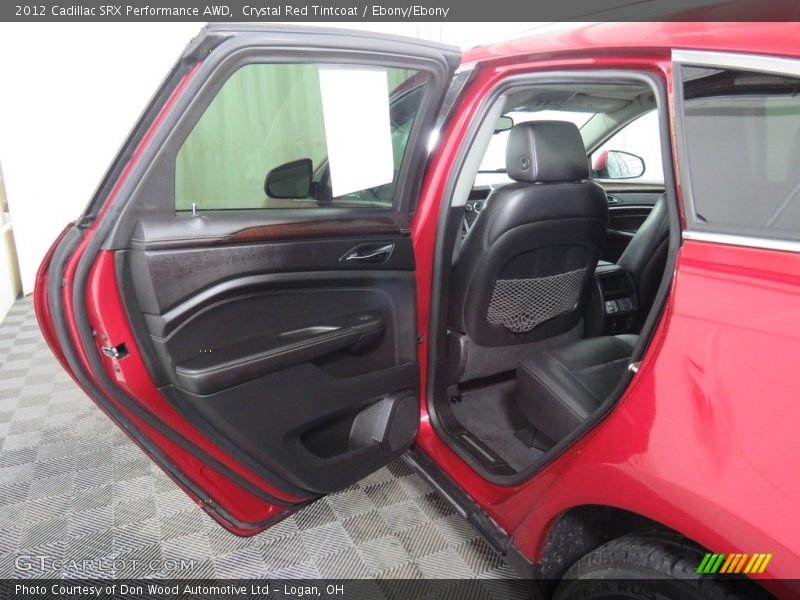 Crystal Red Tintcoat / Ebony/Ebony 2012 Cadillac SRX Performance AWD