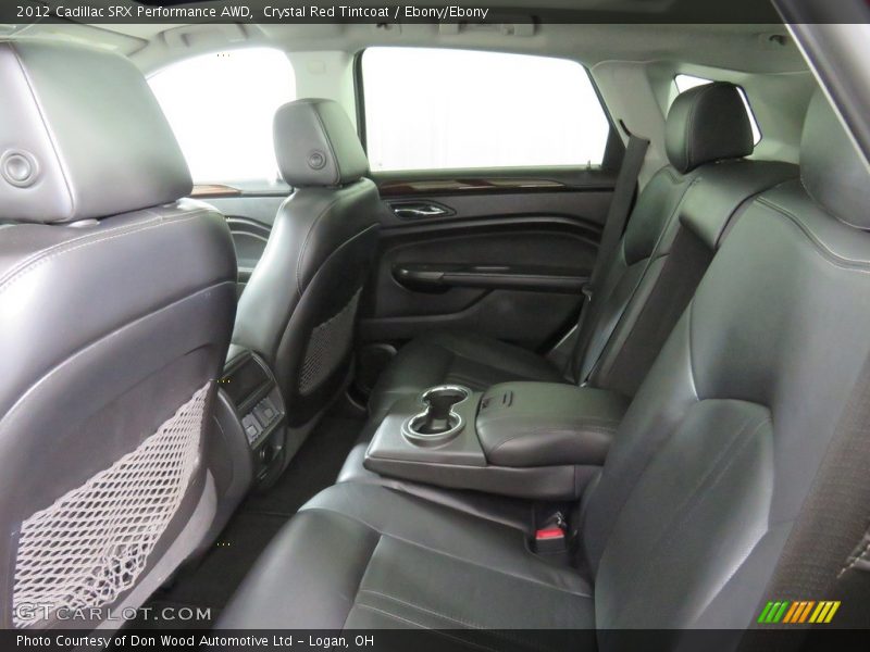 Crystal Red Tintcoat / Ebony/Ebony 2012 Cadillac SRX Performance AWD
