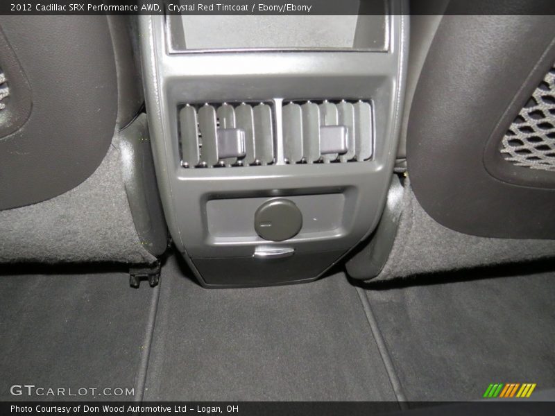 Crystal Red Tintcoat / Ebony/Ebony 2012 Cadillac SRX Performance AWD