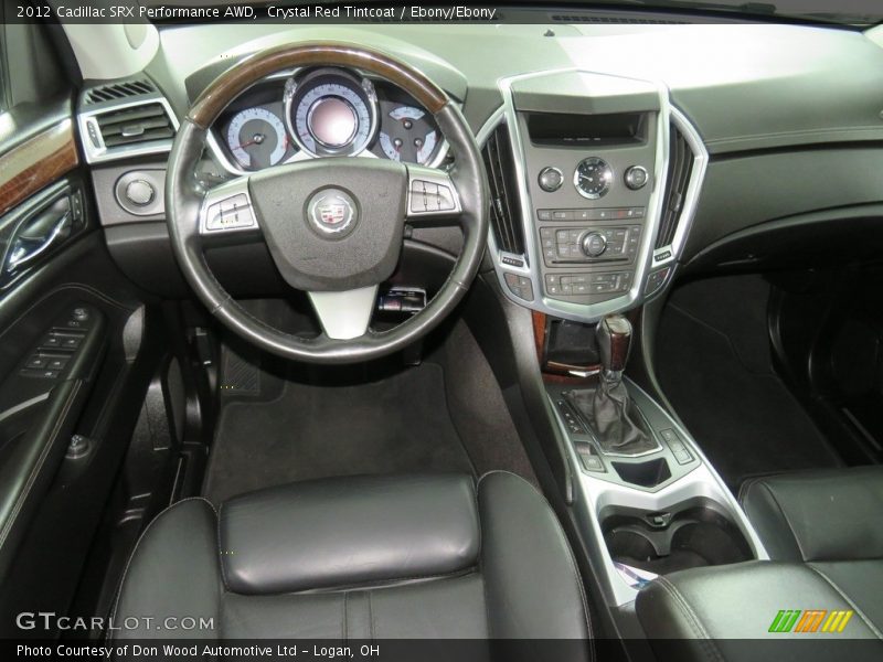 Crystal Red Tintcoat / Ebony/Ebony 2012 Cadillac SRX Performance AWD