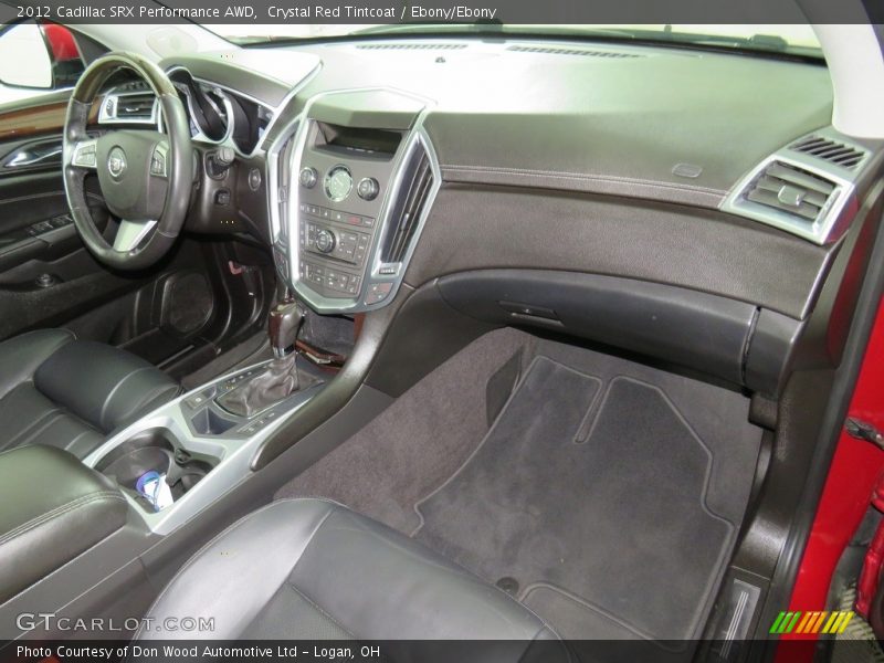 Crystal Red Tintcoat / Ebony/Ebony 2012 Cadillac SRX Performance AWD