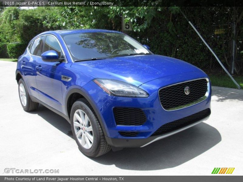 Caesium Blue Metallic / Ebony/Ebony 2018 Jaguar E-PACE S