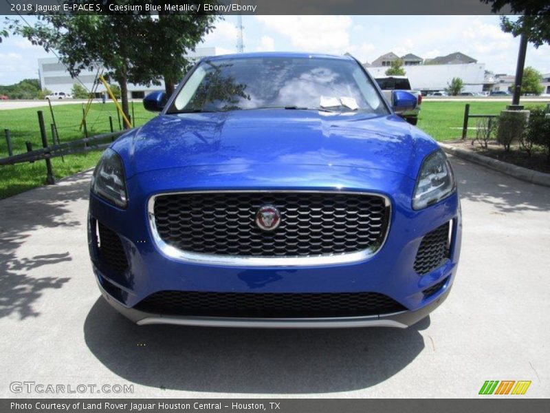 Caesium Blue Metallic / Ebony/Ebony 2018 Jaguar E-PACE S