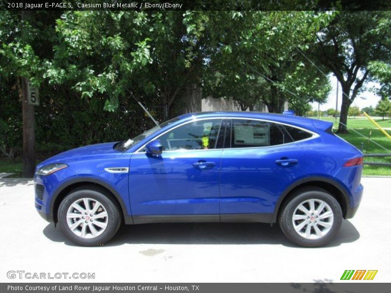Caesium Blue Metallic / Ebony/Ebony 2018 Jaguar E-PACE S