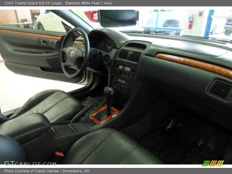 Diamond White Pearl / Ivory 2003 Toyota Solara SLE V6 Coupe