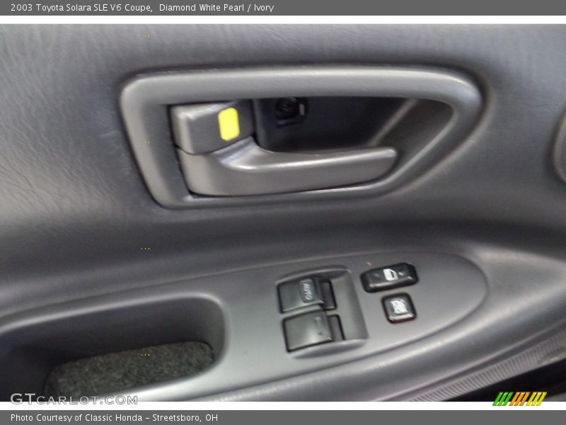 Diamond White Pearl / Ivory 2003 Toyota Solara SLE V6 Coupe