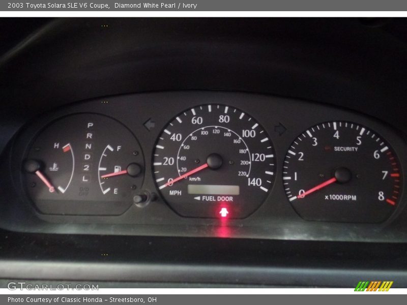 Diamond White Pearl / Ivory 2003 Toyota Solara SLE V6 Coupe