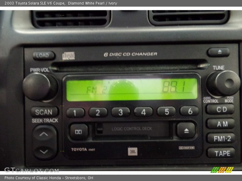 Diamond White Pearl / Ivory 2003 Toyota Solara SLE V6 Coupe