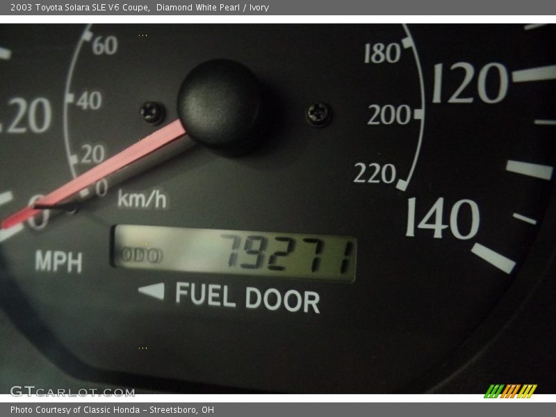Diamond White Pearl / Ivory 2003 Toyota Solara SLE V6 Coupe