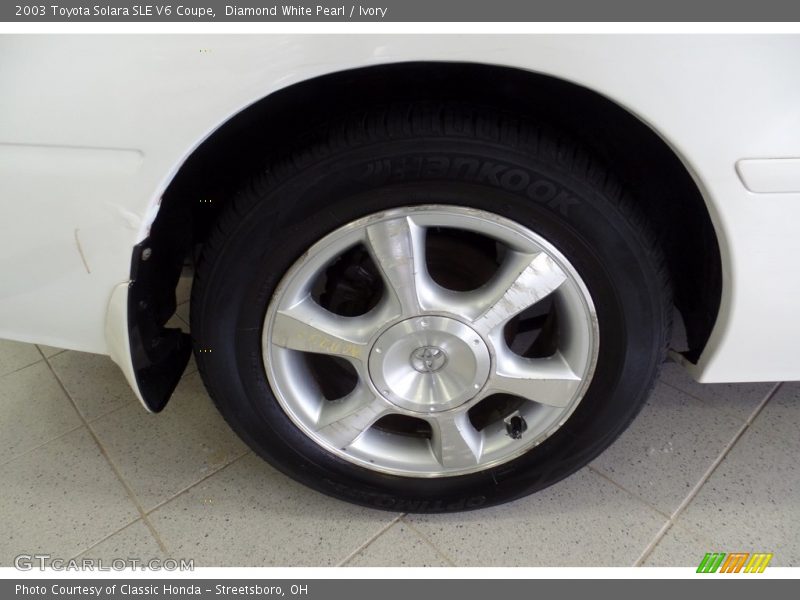 Diamond White Pearl / Ivory 2003 Toyota Solara SLE V6 Coupe