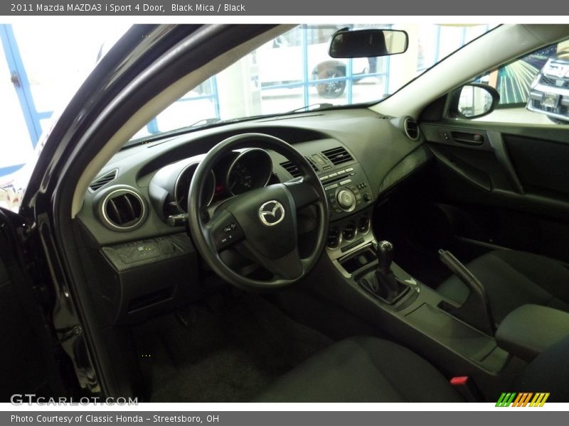 Black Mica / Black 2011 Mazda MAZDA3 i Sport 4 Door