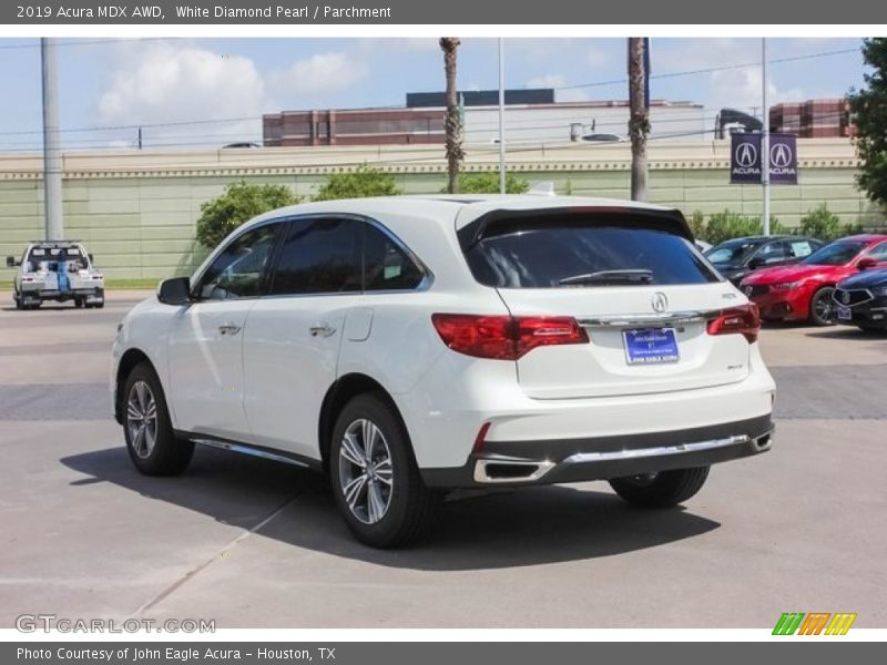 White Diamond Pearl / Parchment 2019 Acura MDX AWD