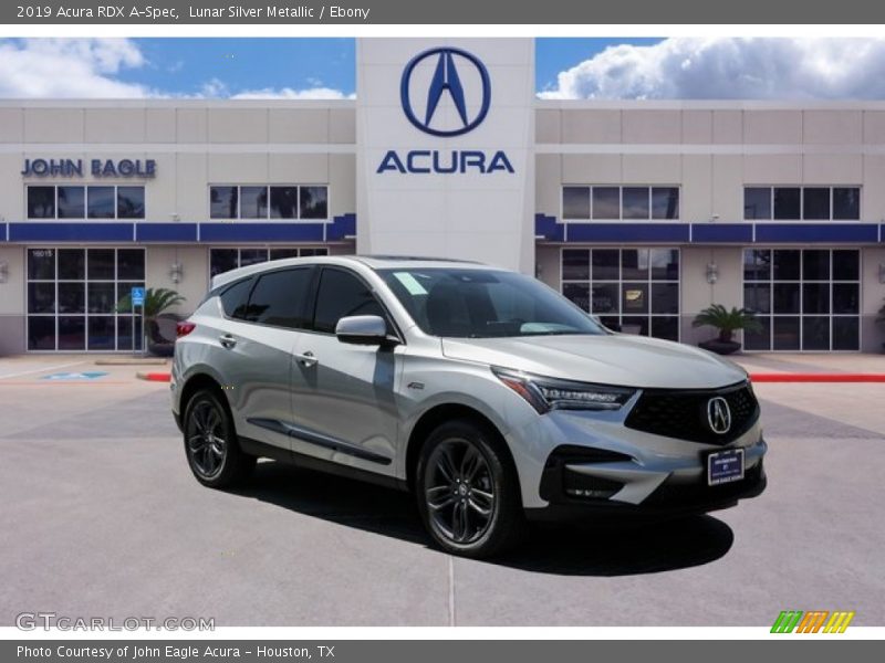 Lunar Silver Metallic / Ebony 2019 Acura RDX A-Spec