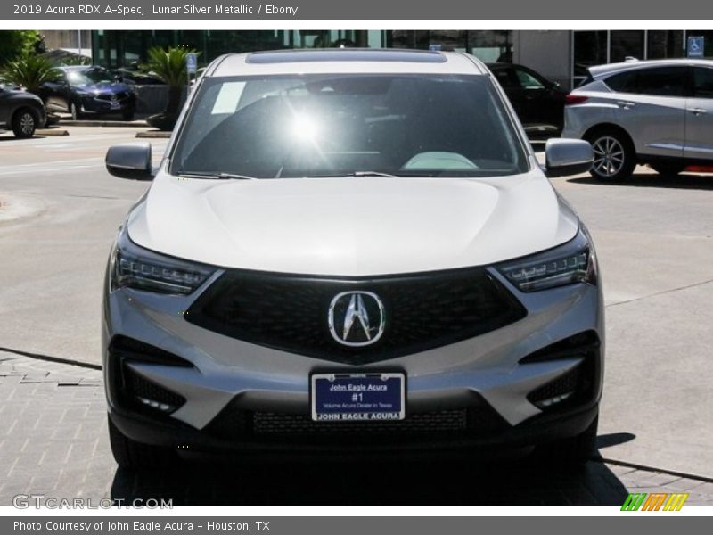 Lunar Silver Metallic / Ebony 2019 Acura RDX A-Spec