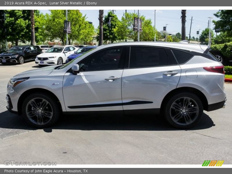 Lunar Silver Metallic / Ebony 2019 Acura RDX A-Spec