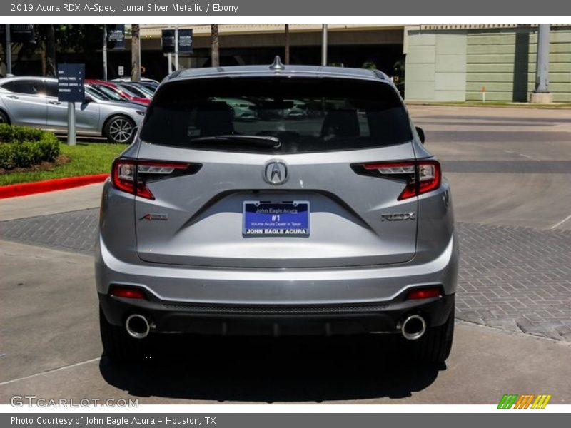 Lunar Silver Metallic / Ebony 2019 Acura RDX A-Spec