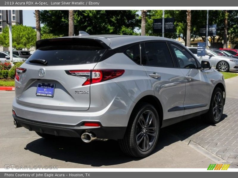 Lunar Silver Metallic / Ebony 2019 Acura RDX A-Spec