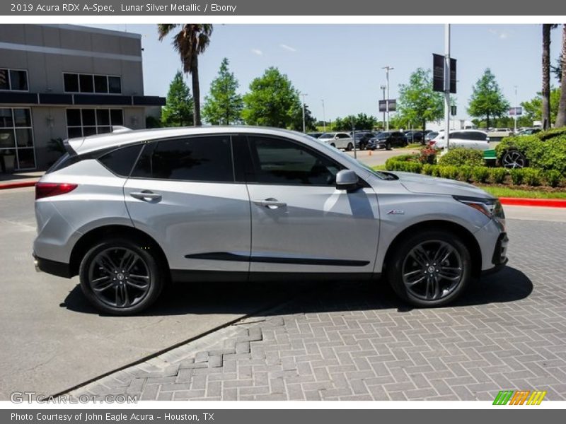 Lunar Silver Metallic / Ebony 2019 Acura RDX A-Spec