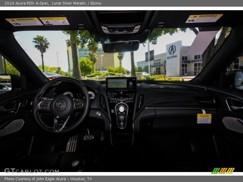 Lunar Silver Metallic / Ebony 2019 Acura RDX A-Spec