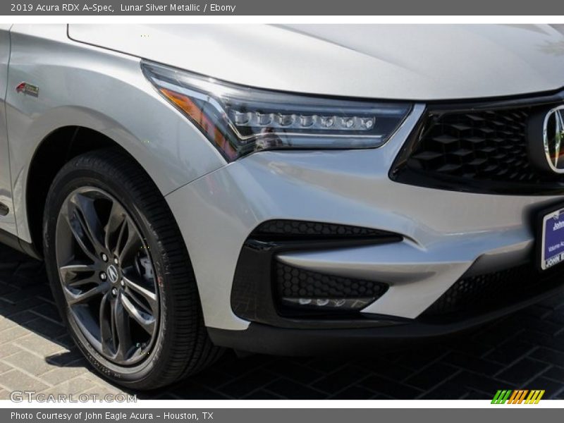 Lunar Silver Metallic / Ebony 2019 Acura RDX A-Spec