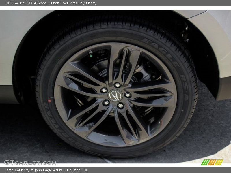 Lunar Silver Metallic / Ebony 2019 Acura RDX A-Spec