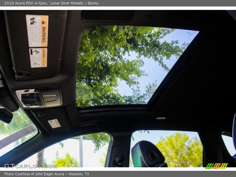 Lunar Silver Metallic / Ebony 2019 Acura RDX A-Spec