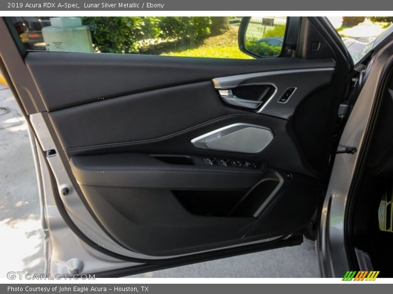 Lunar Silver Metallic / Ebony 2019 Acura RDX A-Spec