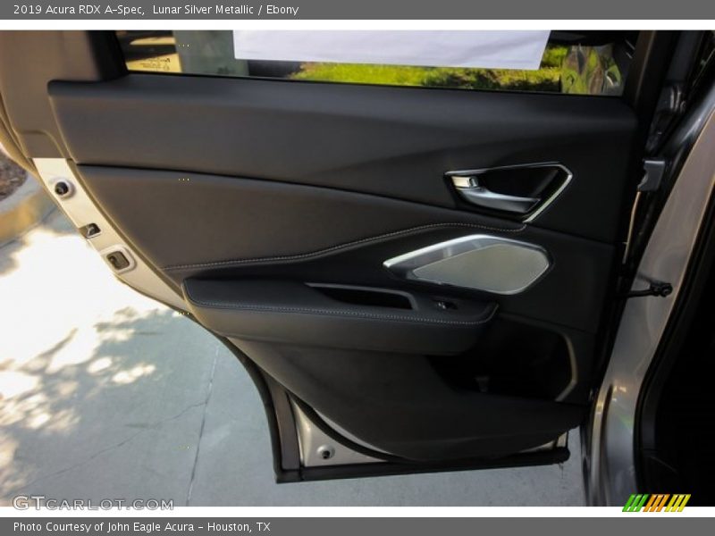 Lunar Silver Metallic / Ebony 2019 Acura RDX A-Spec