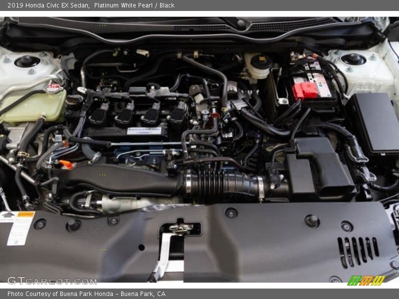  2019 Civic EX Sedan Engine - 1.5 Liter Turbocharged DOHC 16-Valve i-VTEC 4 Cylinder