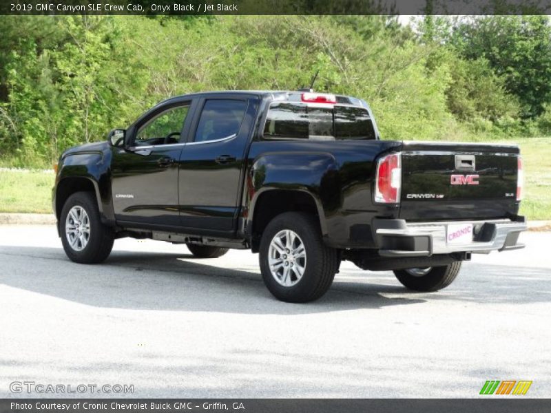 Onyx Black / Jet Black 2019 GMC Canyon SLE Crew Cab