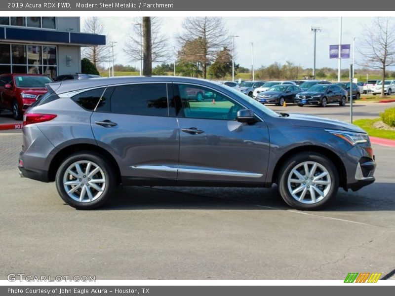 Modern Steel Metallic / Parchment 2019 Acura RDX FWD