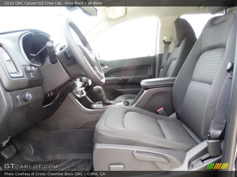 Front Seat of 2019 Canyon SLE Crew Cab