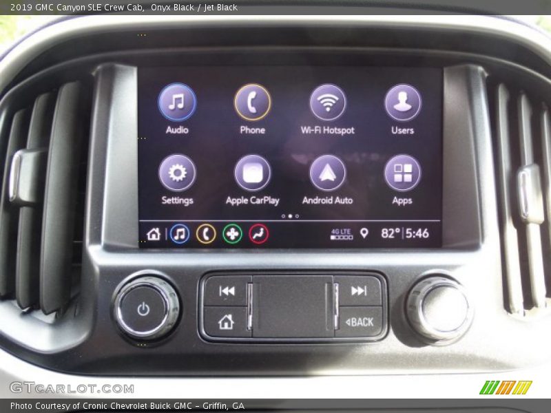 Onyx Black / Jet Black 2019 GMC Canyon SLE Crew Cab