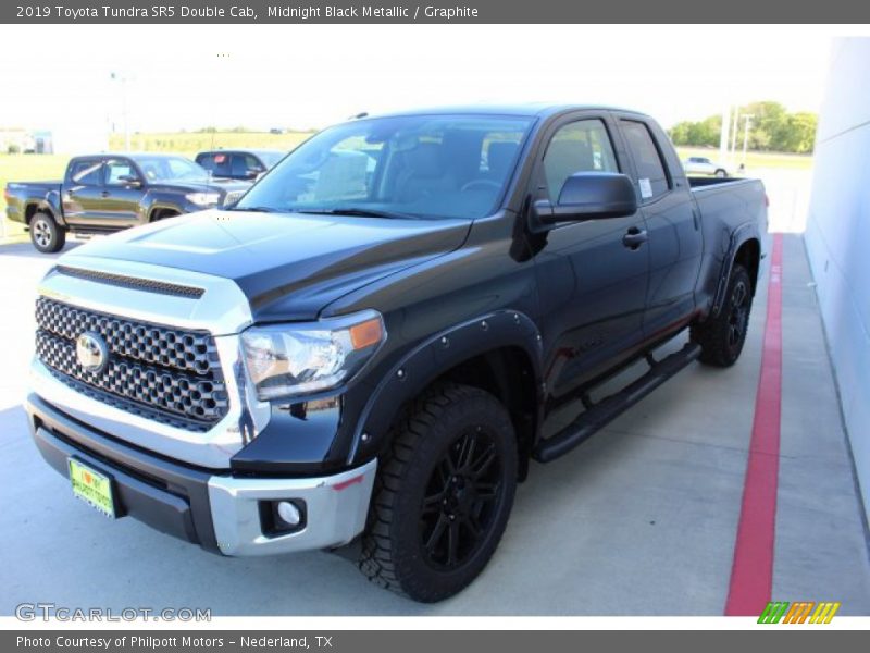 Midnight Black Metallic / Graphite 2019 Toyota Tundra SR5 Double Cab